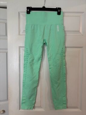 Gymshark Mint Green Energy Seemless Leggings